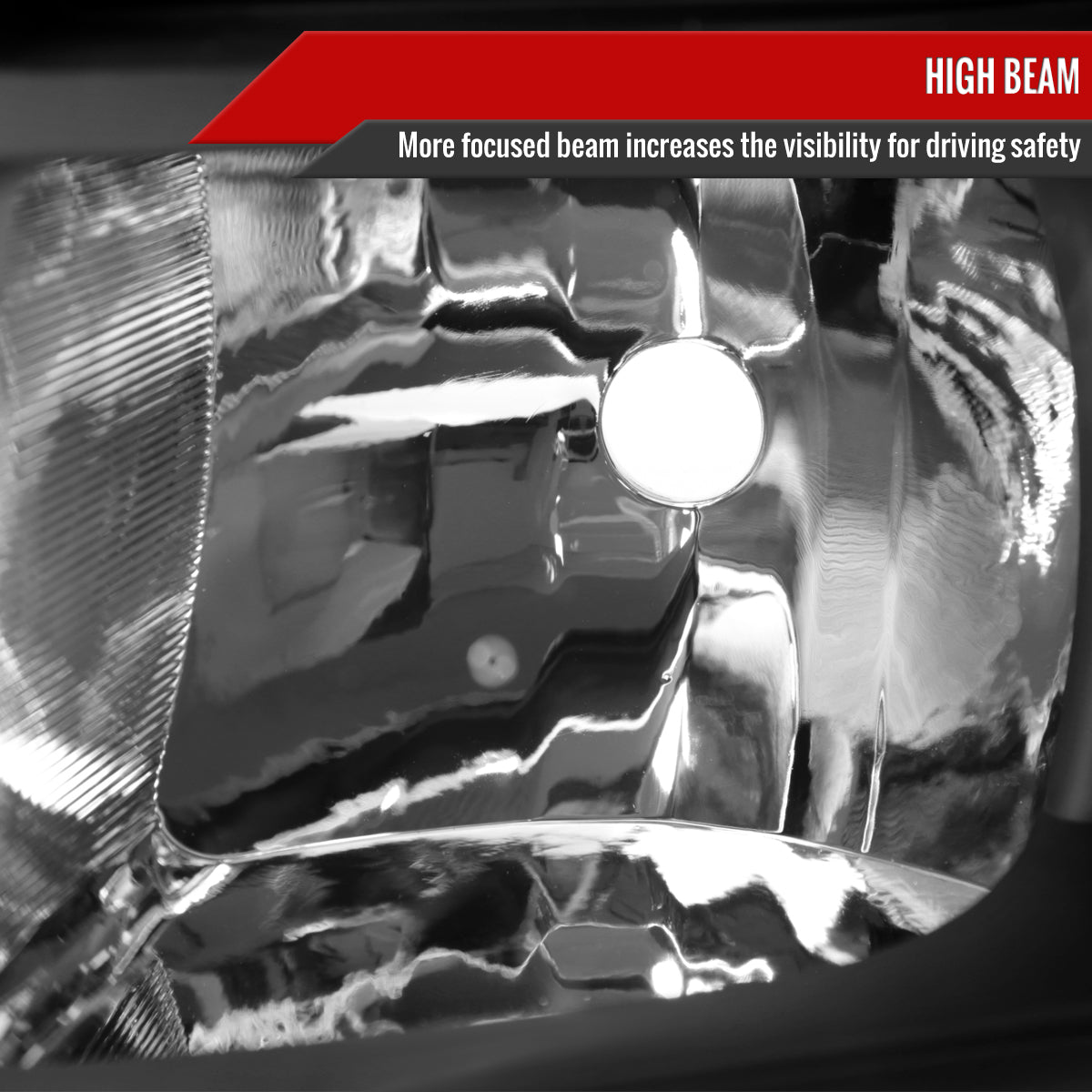 Spec-D 2006-2008 Honda Pilot Projector Black Headlights