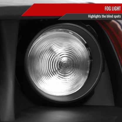 Spec-D 2006-2008 Honda Pilot Projector Black Headlights