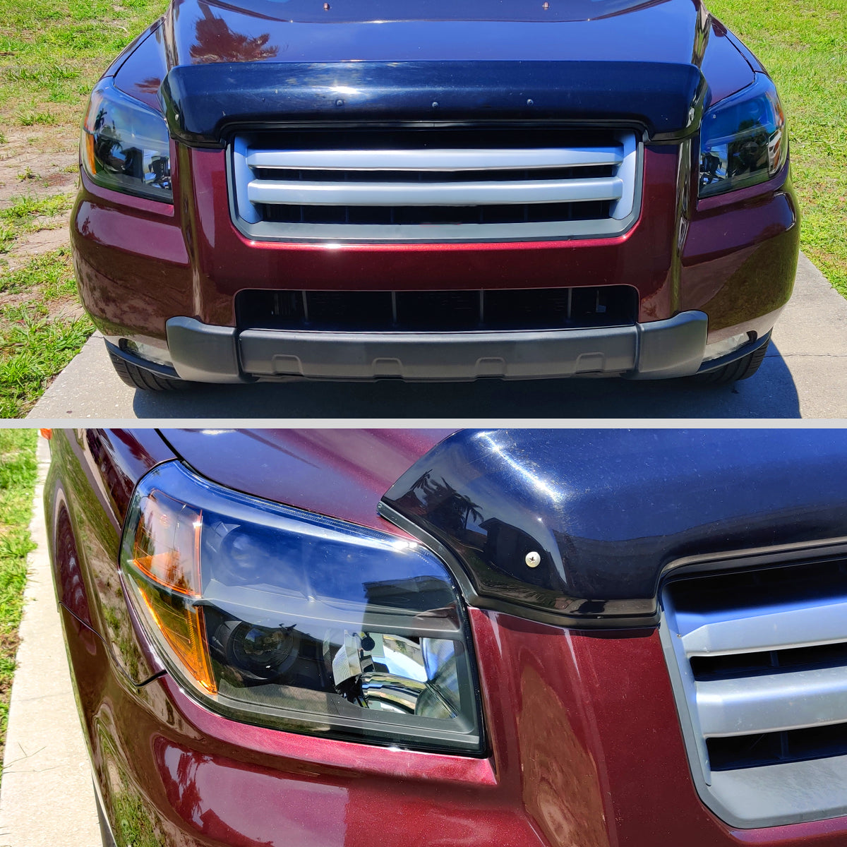 Spec-D 2006-2008 Honda Pilot Projector Black Headlights