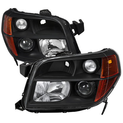 Spec-D 2006-2008 Honda Pilot Projector Black Headlights