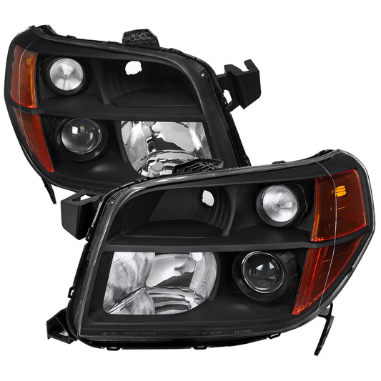 Spec-D 2006-2008 Honda Pilot Projector Black Headlights