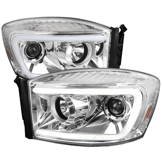 Spec-D 2006 Ram chrome headlights upgrade