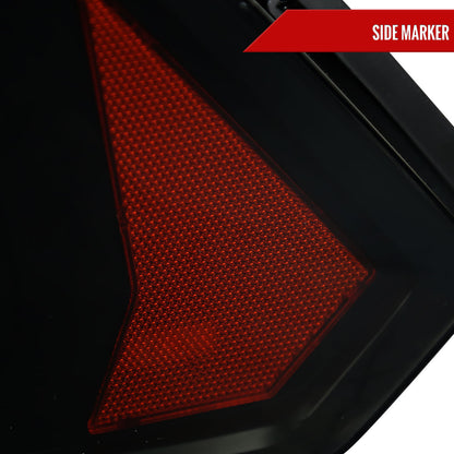 Spec-D 10 Dodge RAM 1500 Classic smoked LED headlights