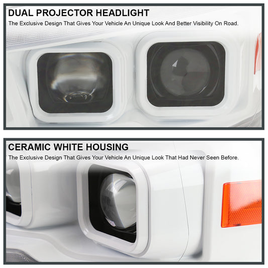 2011 Ram Classic Whit Spec-D aftermarket headlights