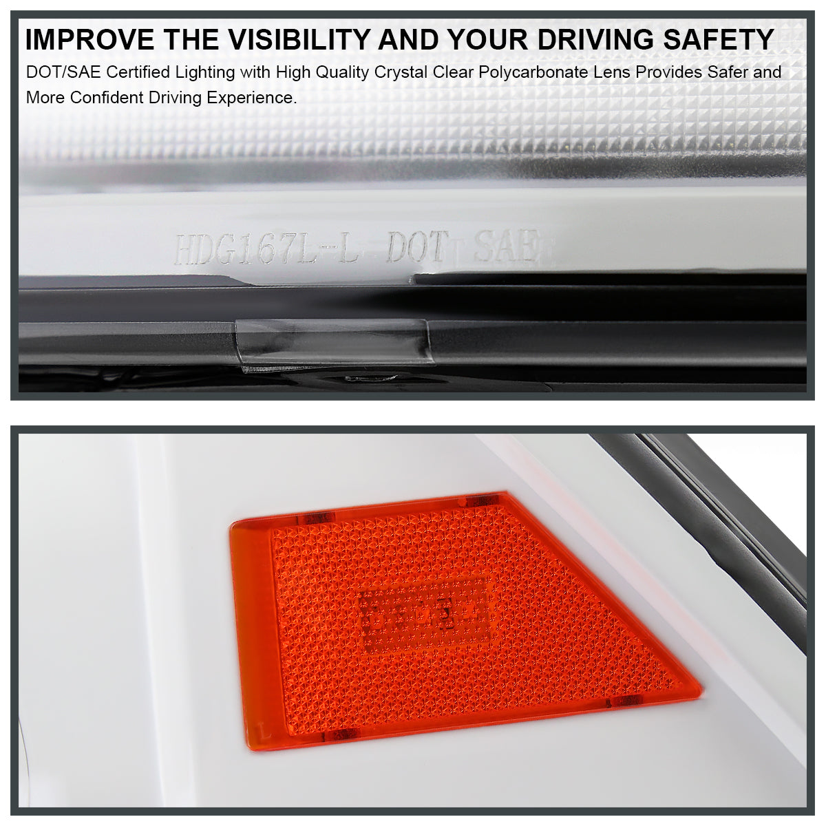 Spec-D 2012 Ram Classic Whit sequential headlights