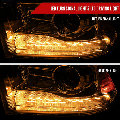 2014 Ram 2500 Spec-D chrome aftermarket headlights