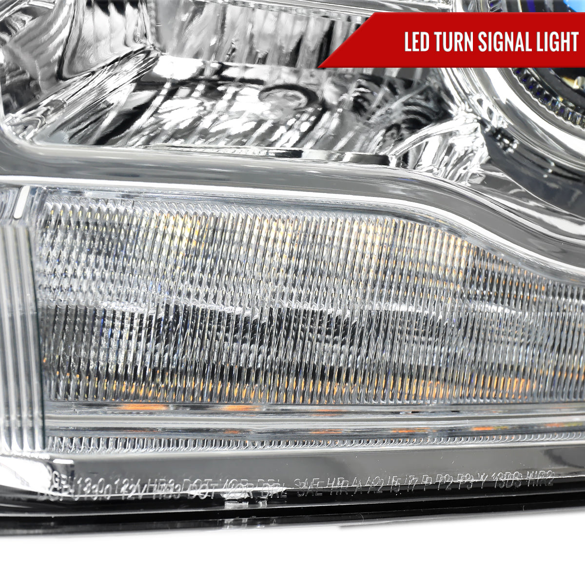 Spec-D 2017 Ram chrome custom headlights