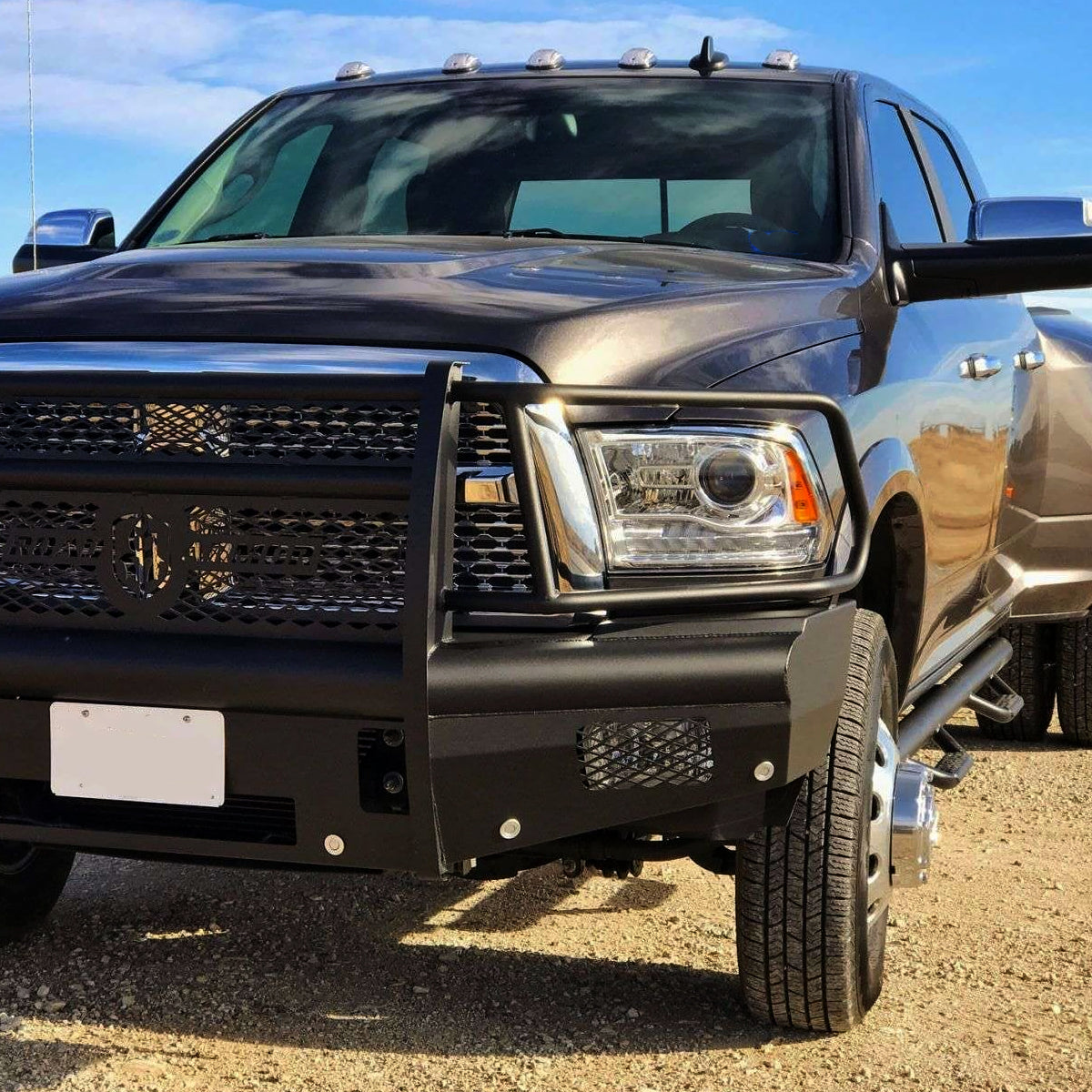 16 Ram 3500 Spec-D chrome lighting upgrade