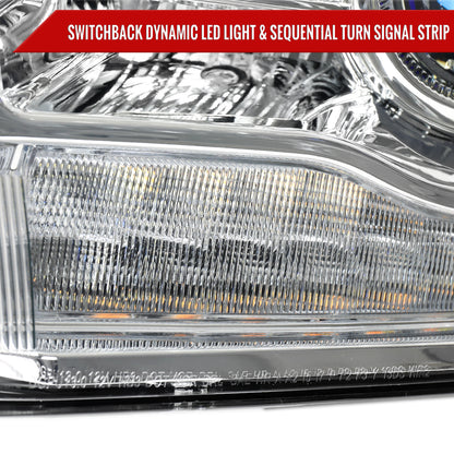 Spec-D 13 Ram 2500 chrome LED headlights
