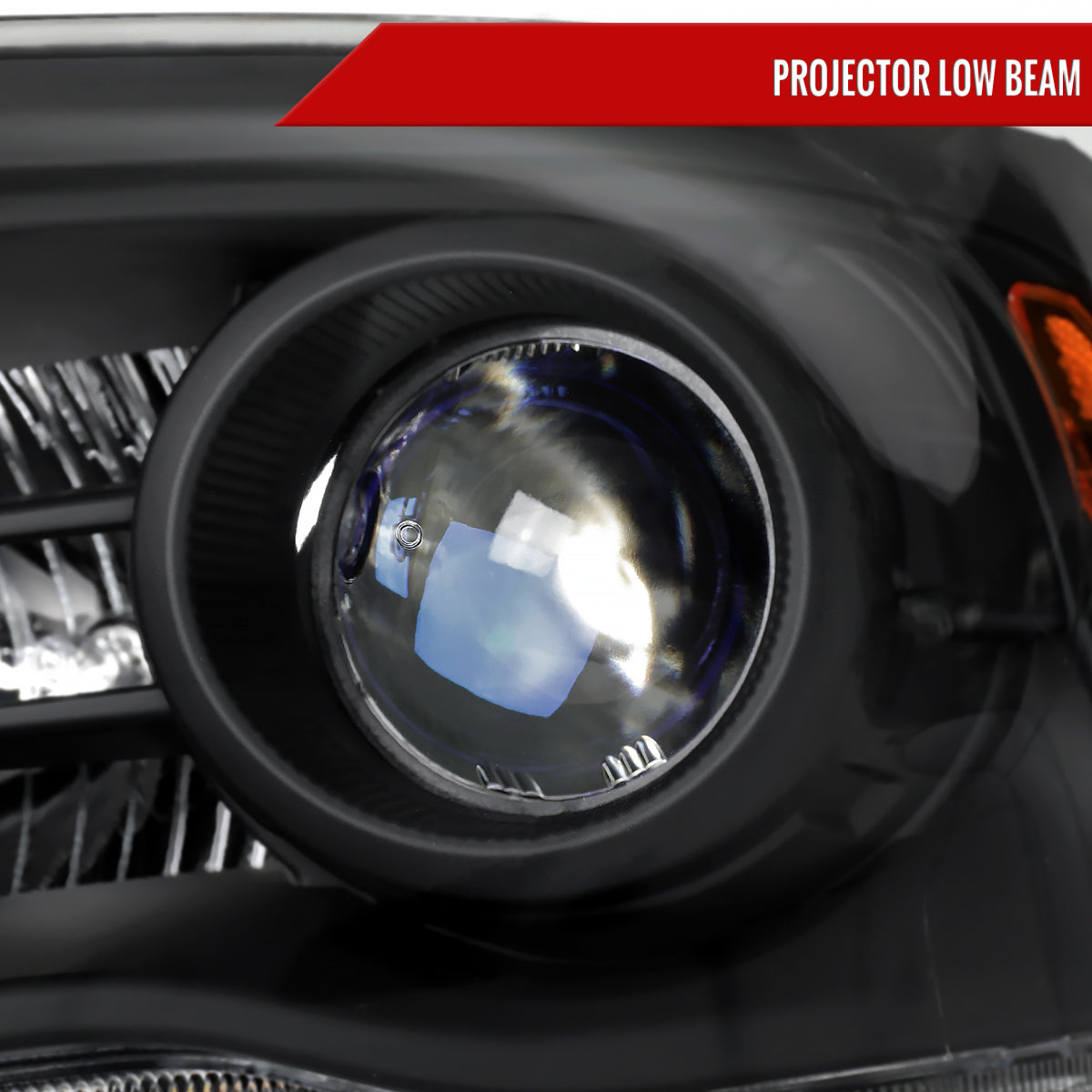2016 RAM 2500 Spec-D black headlights