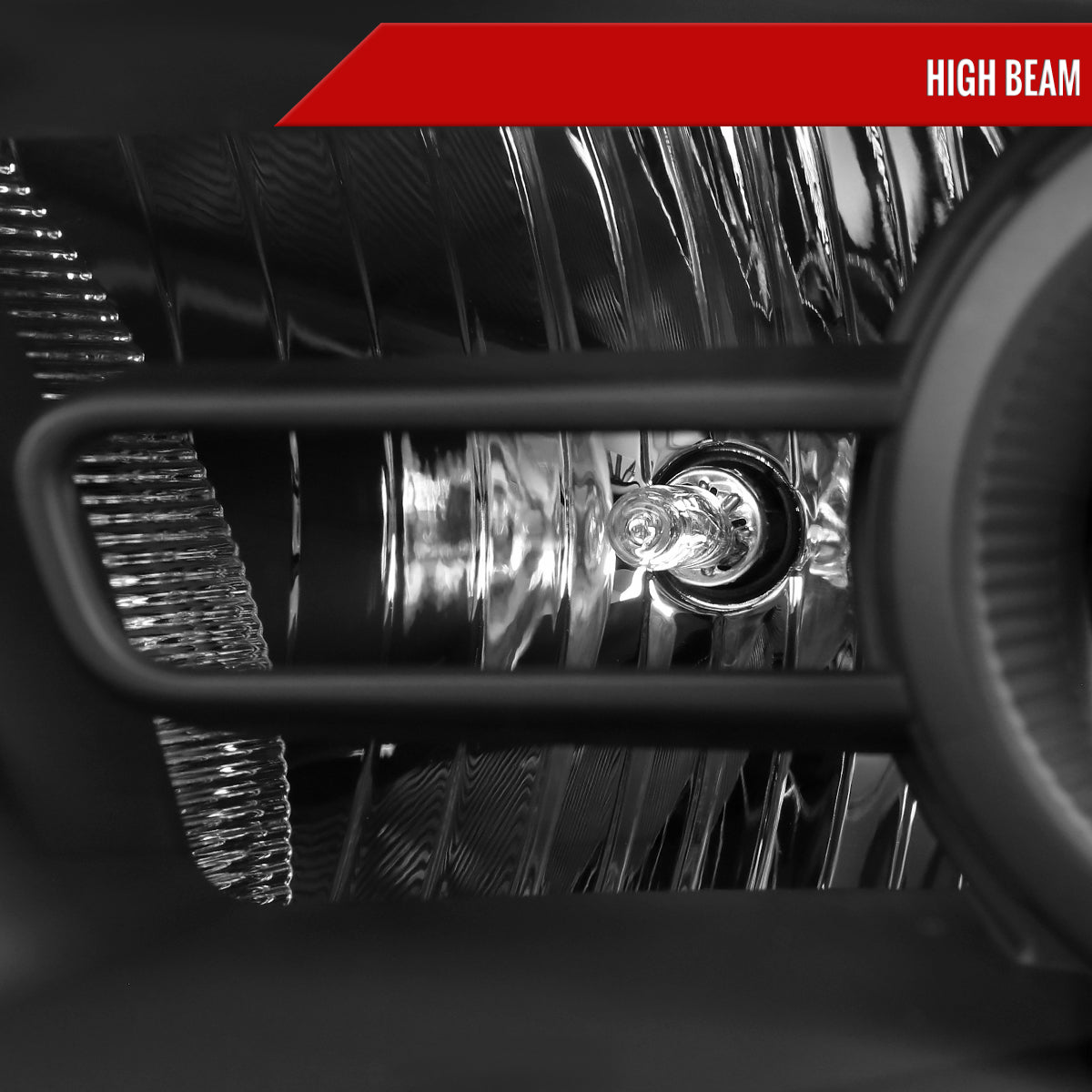 Spec-D 2017 RAM 2500 black custom headlights