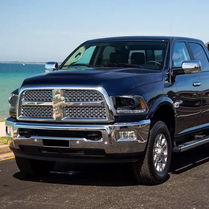 Spec-D 17 RAM 2500 black headlights