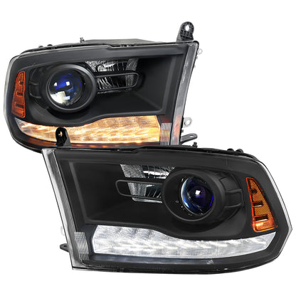 Spec-D 2013 RAM 2500 black headlights upgrade