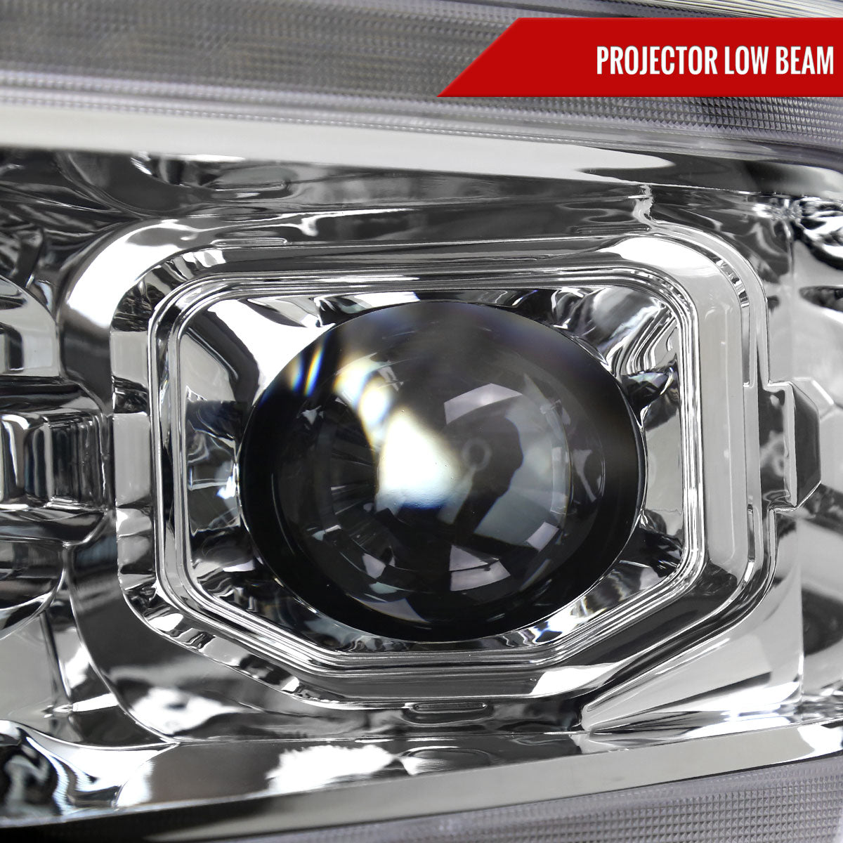 2022 Ram Spec-D chrome headlights