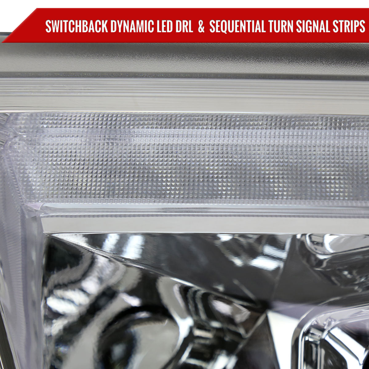 Spec-D 19 Ram chrome LED headlights