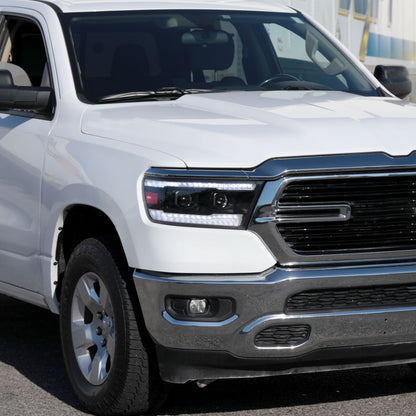 22 Ram Spec-D black lighting upgrade