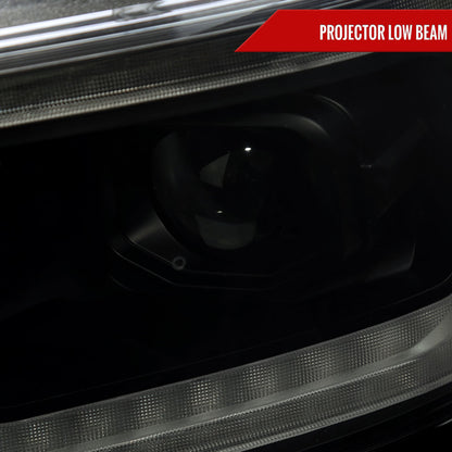 2022 Ram Blk Spec-D smoked headlights