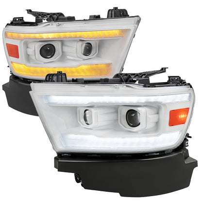 Spec-D 2019 RAm 1500 White headlights upgrade
