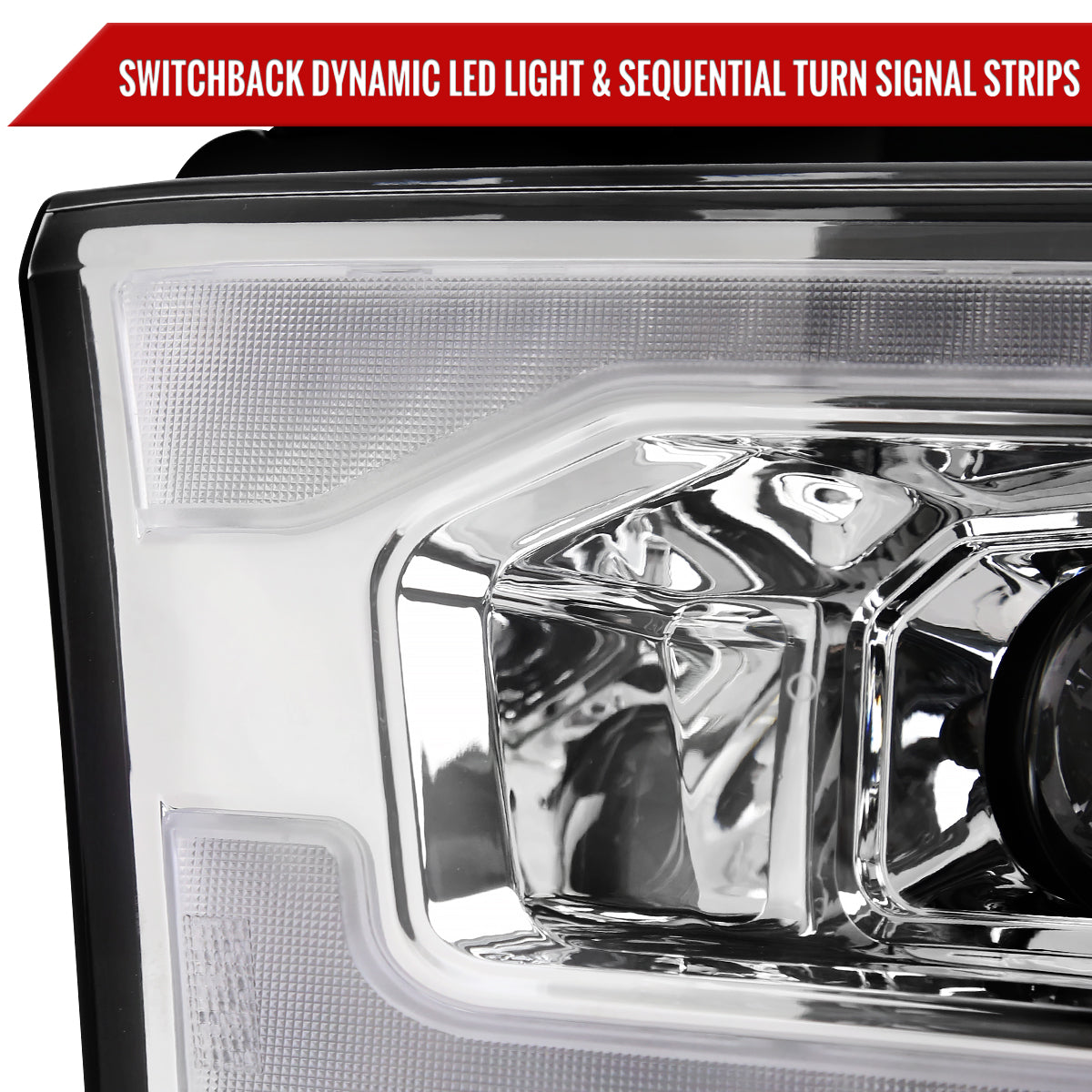 Spec-D 19 Ram chrome LED headlights
