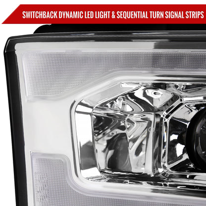 Spec-D 19 Ram chrome LED headlights