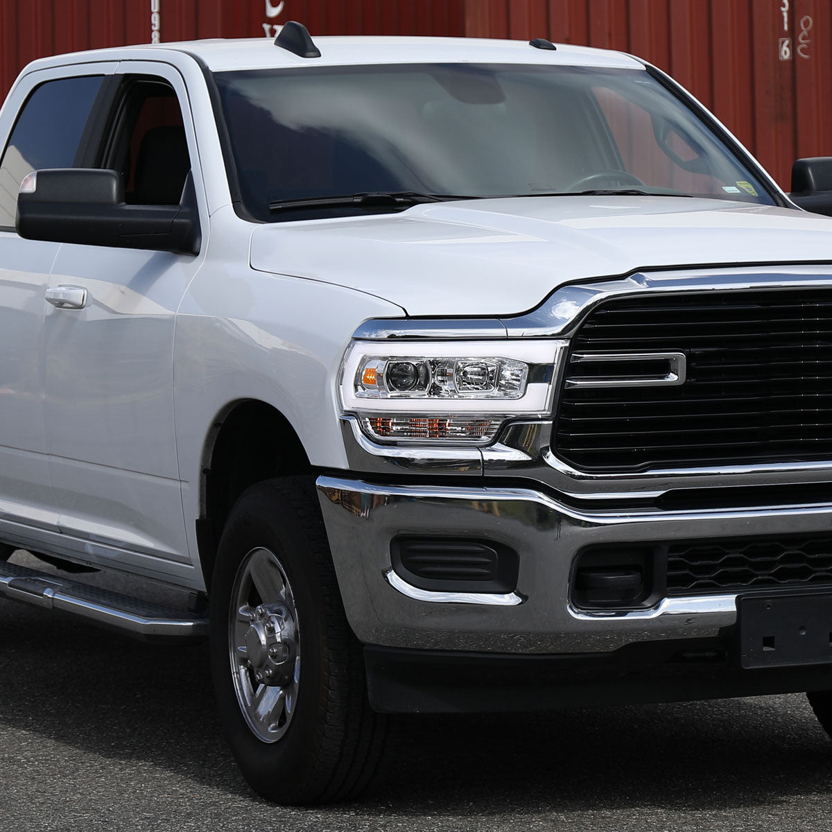 22 Ram Spec-D chrome lighting upgrade