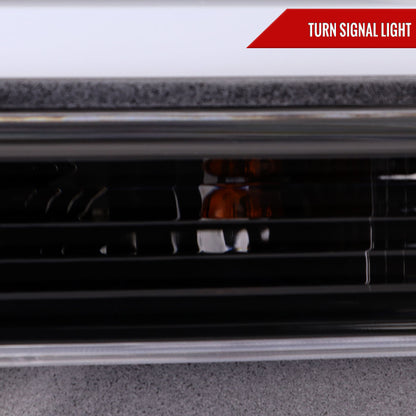 Spec-D 19 Ram black LED bar headlights