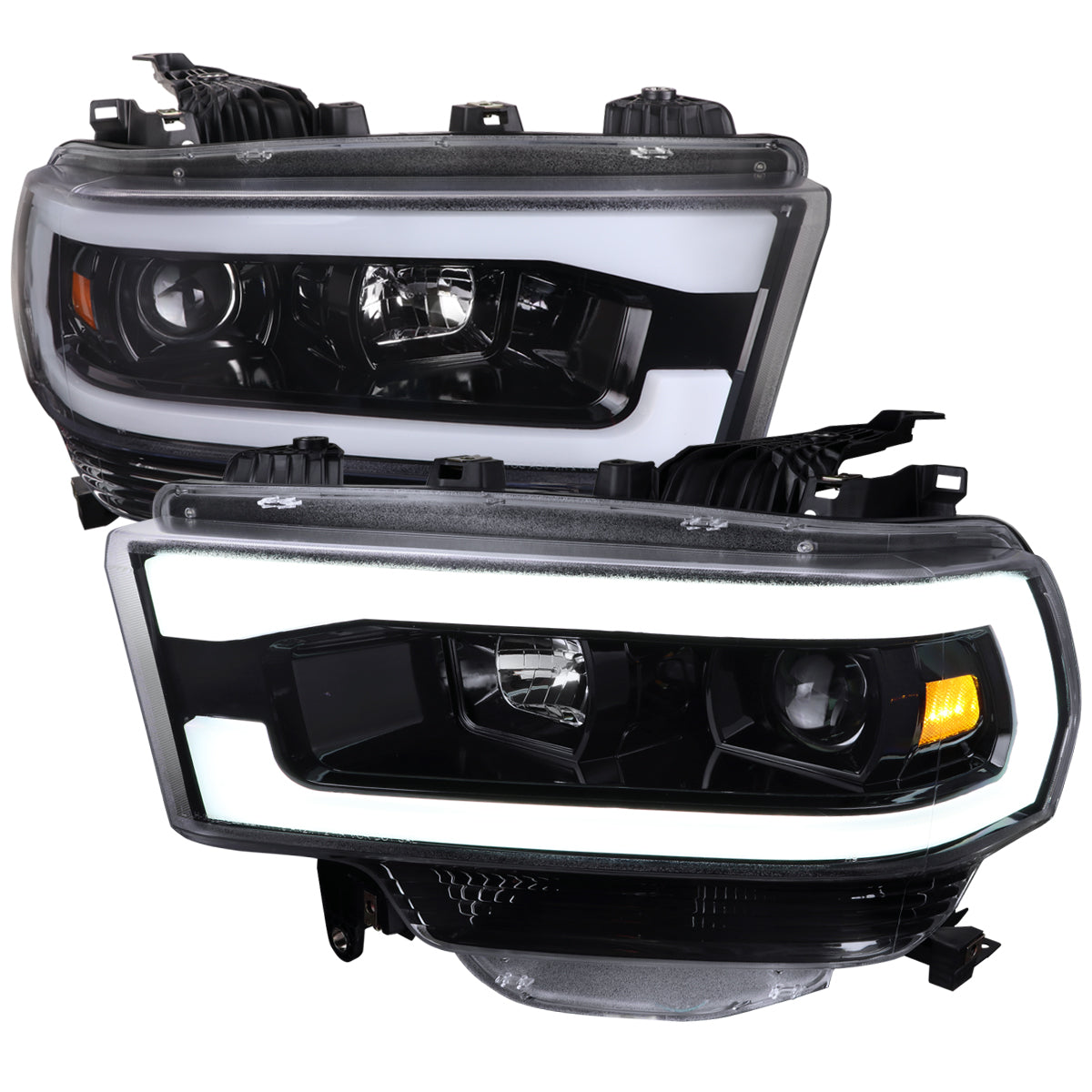 Spec-D 2019 Ram black headlights upgrade