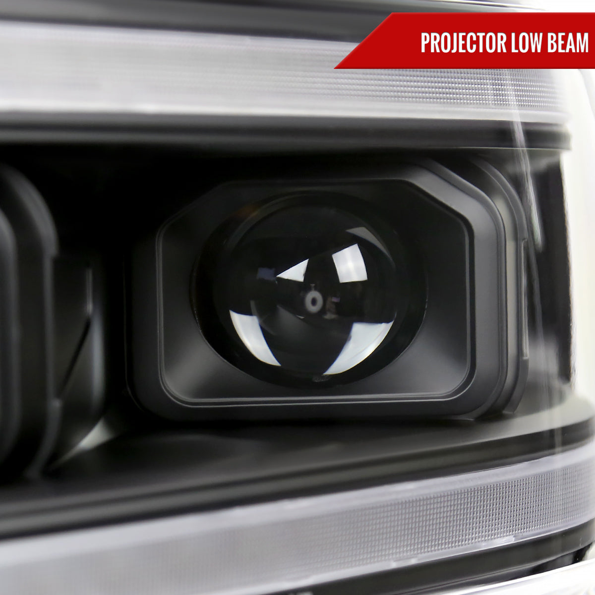 2022 Ram Black Spec-D headlights