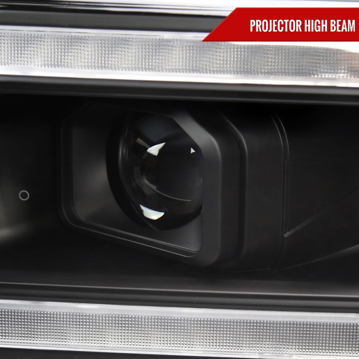 Spec-D 2023 Ram Black custom headlights