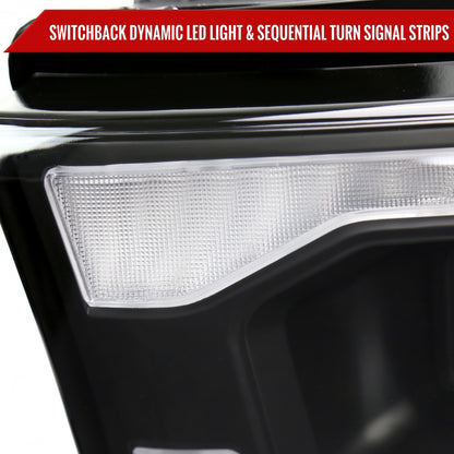 Spec-D 19 Ram Black LED headlights