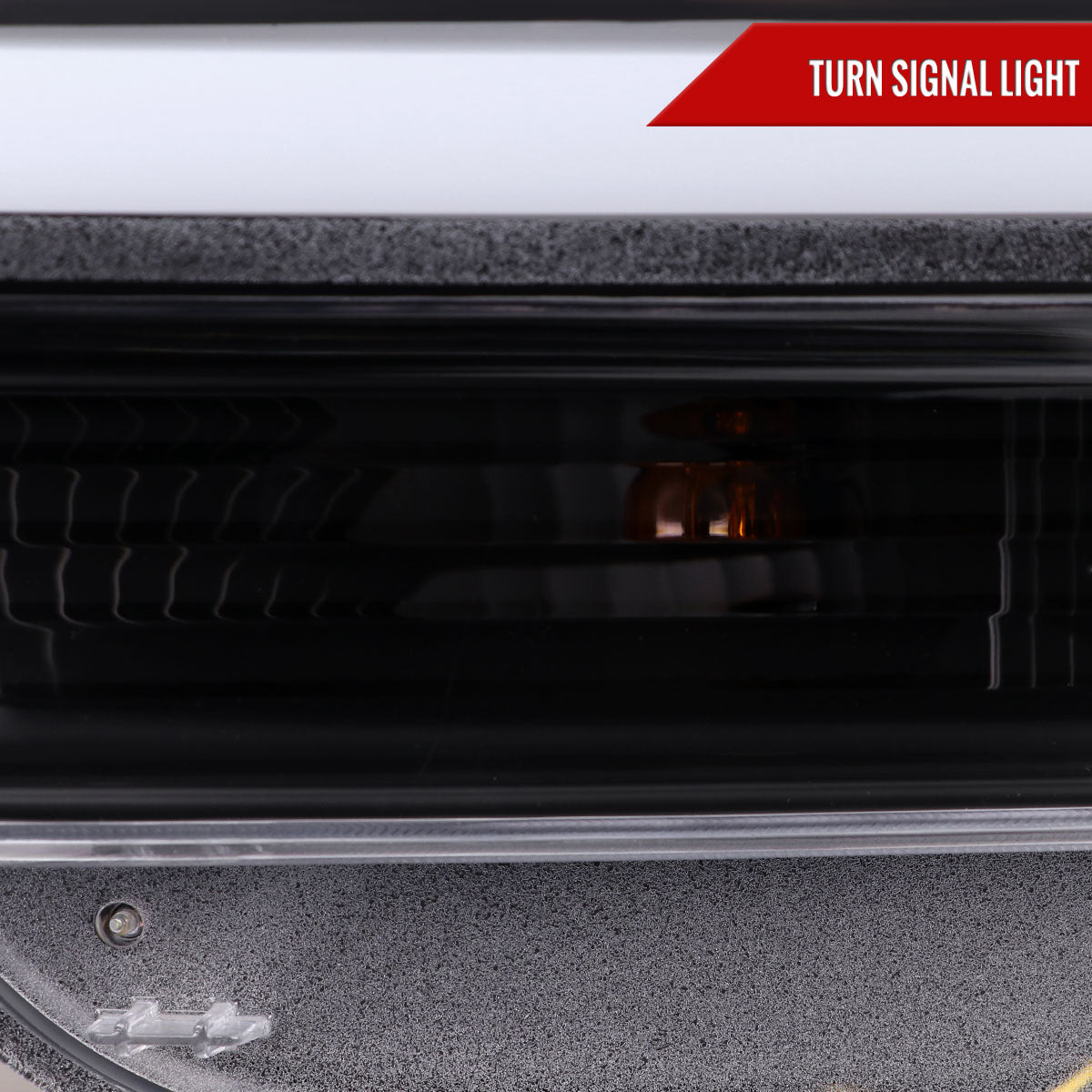 Spec-D 19 Ram Projector Black LED bar headlights