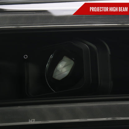 Spec-D 2023 Dodge Ram 2500 Pro Blk smoked custom headlights