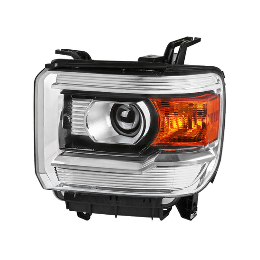 Spec-D 2014 GMC Sierra 2500HD 3500HD driver-side headlights upgrade