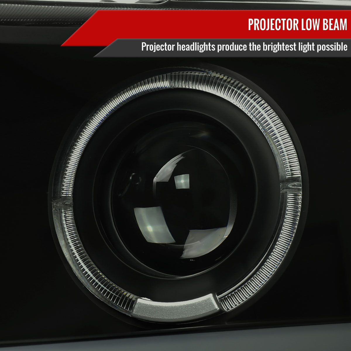 Spec-D 2009 Silverado Dual Blk smoked headlights