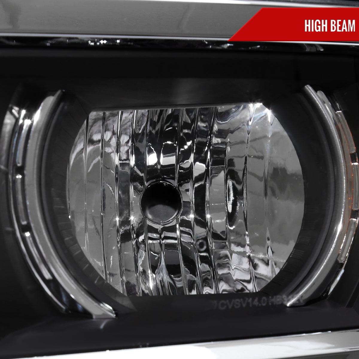 2017 SilveradoProjector Black Trim Spec-D chrome headlights