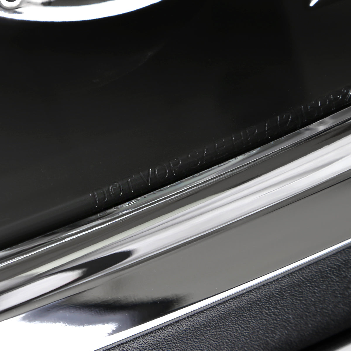 Spec-D 14 SilveradoProjector Black Trim chrome headlights