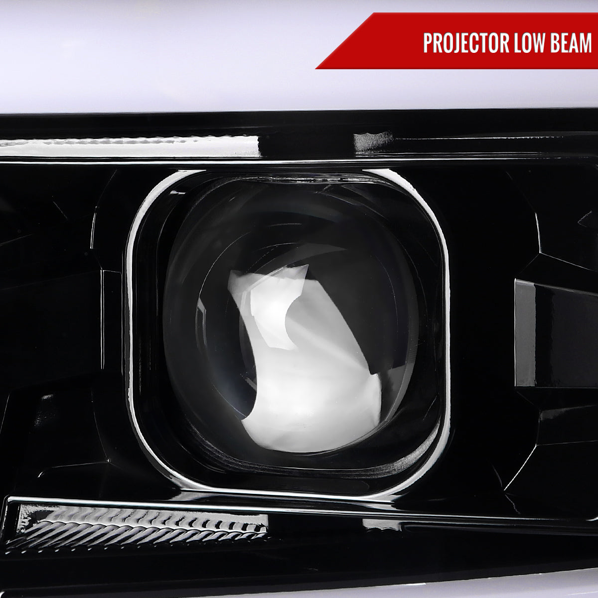 Spec-D 2017 Chevy Silverado 2500HD 3500HD black sequential headlights