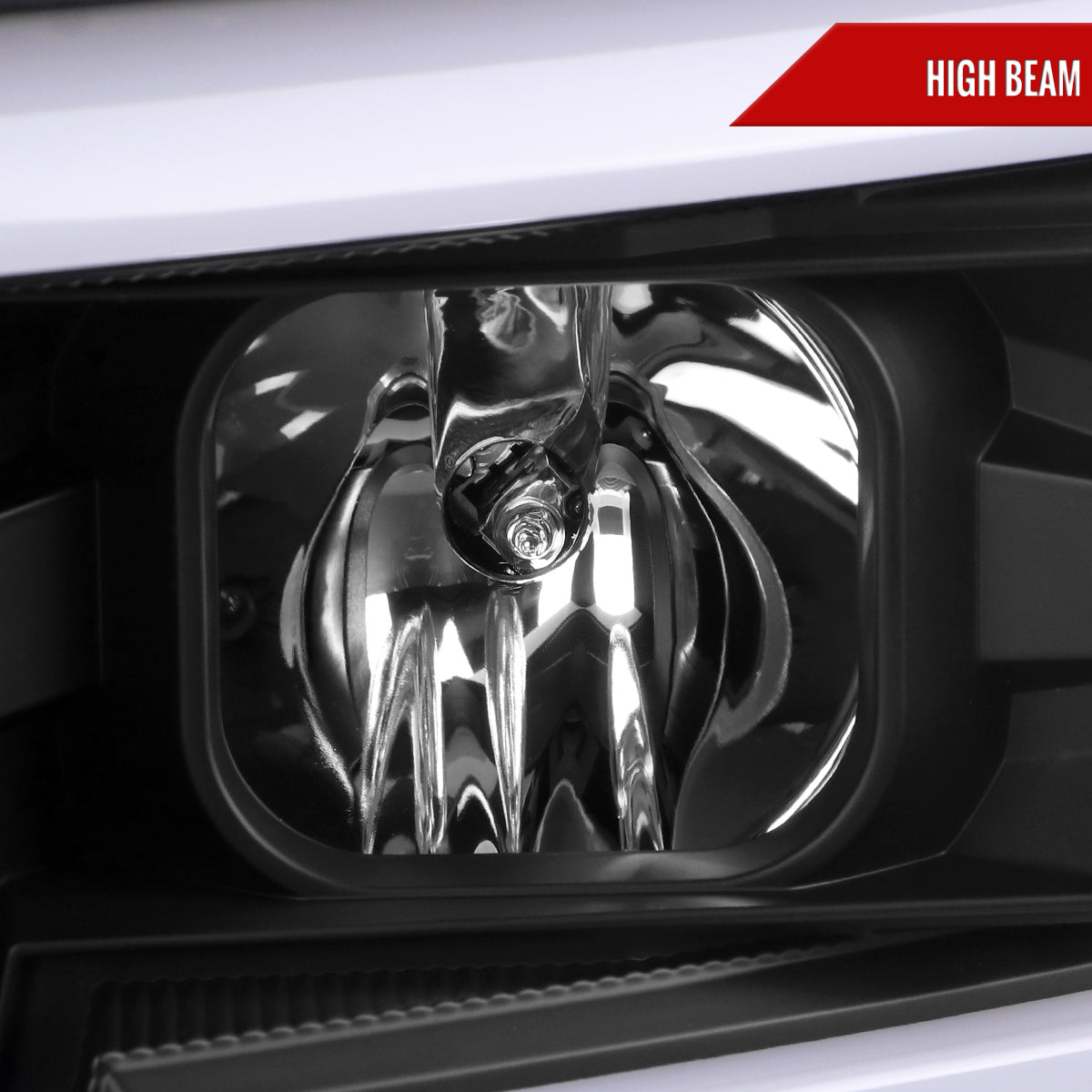 2018 Chevy Silverado 2500HD 3500HD Spec-D black SEQ Headlights