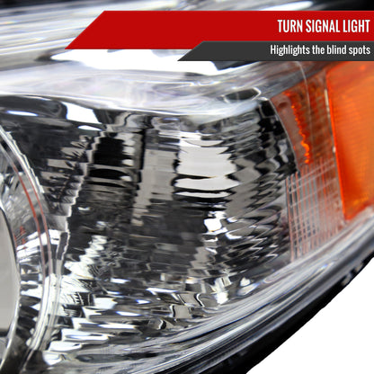Spec-D 2015 Toyota Sienna chrome custom headlights