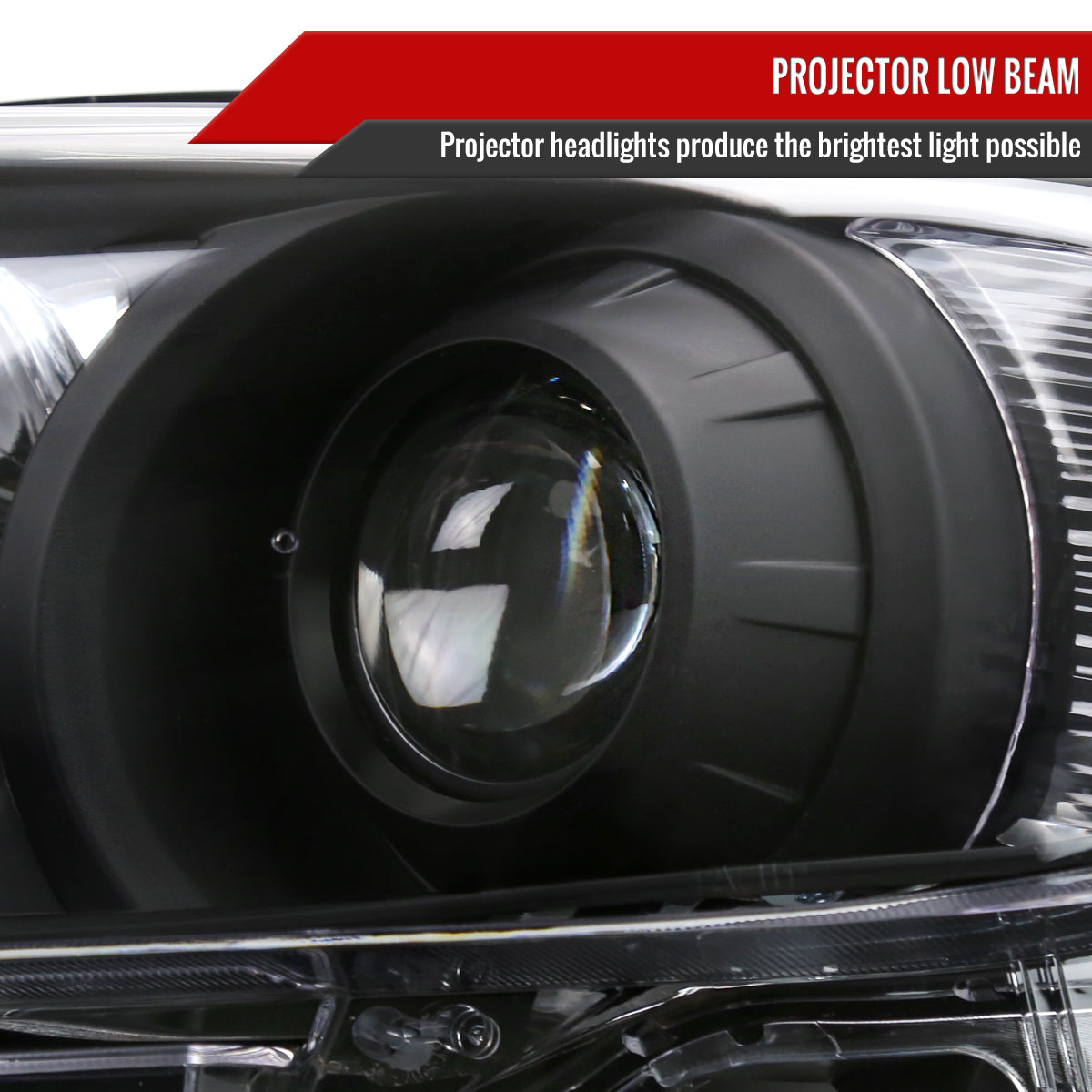 Spec-D 2011-2020 Toyota Sienna Projector Black Headlights