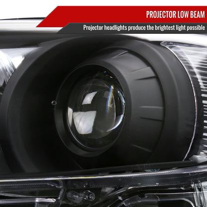 Spec-D 2011-2020 Toyota Sienna Projector Black Headlights