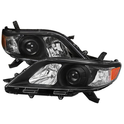 Spec-D 2011-2020 Toyota Sienna Projector Black Headlights