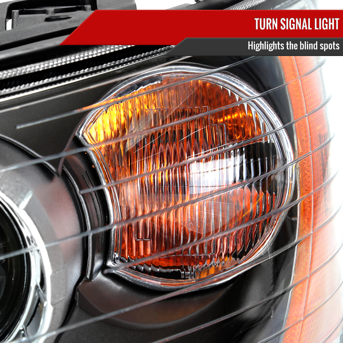 Spec-D 2006-2008 Hyundai Sonata Projector Black Headlights