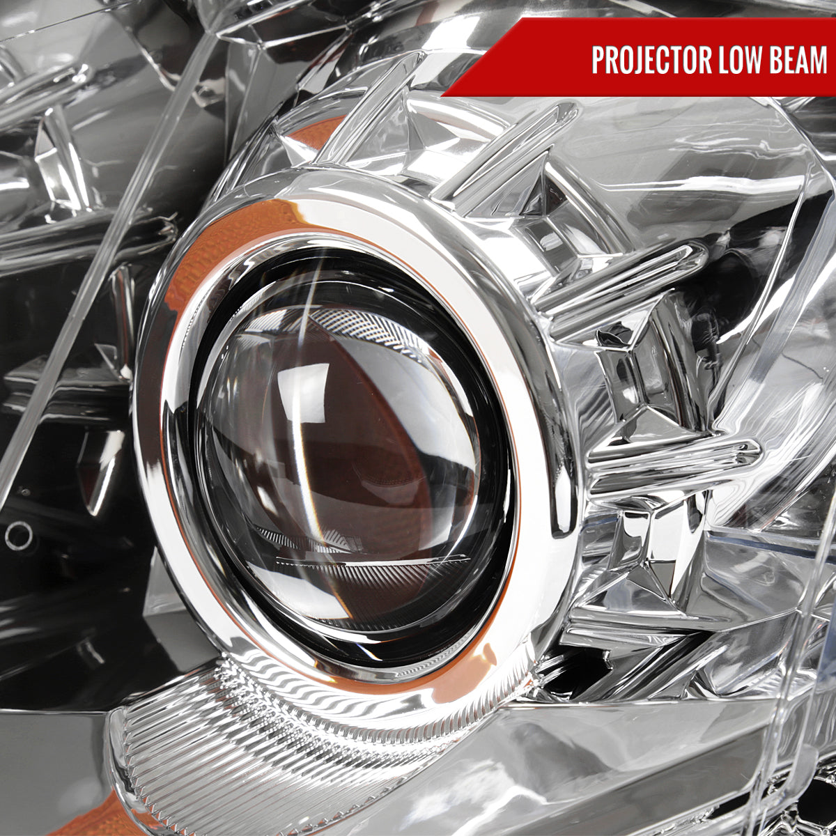 Spec-D 2012 Cadillac SRX chrome Projector headlights