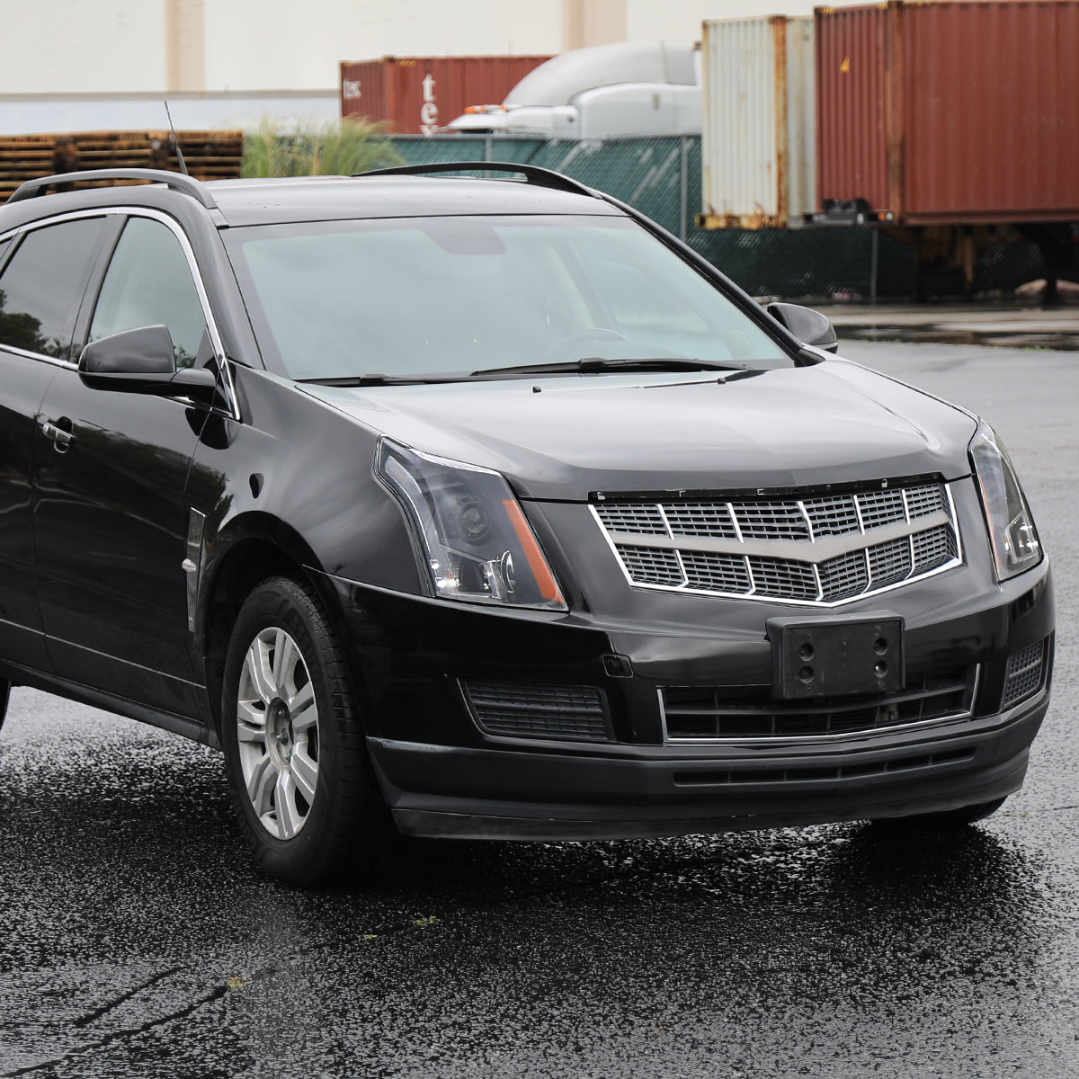 Spec-D 2010-2016 Cadillac SRX Projector Black Headlights