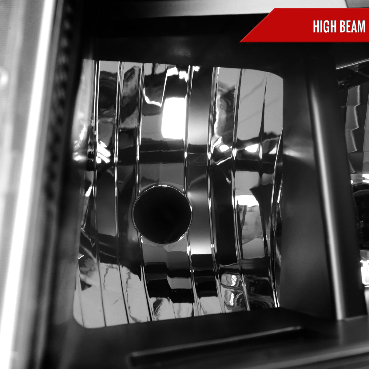 Spec-D 2010-2016 Cadillac SRX Projector w/ Switchback Sequential Turn Signal LED Bar Black Headlights