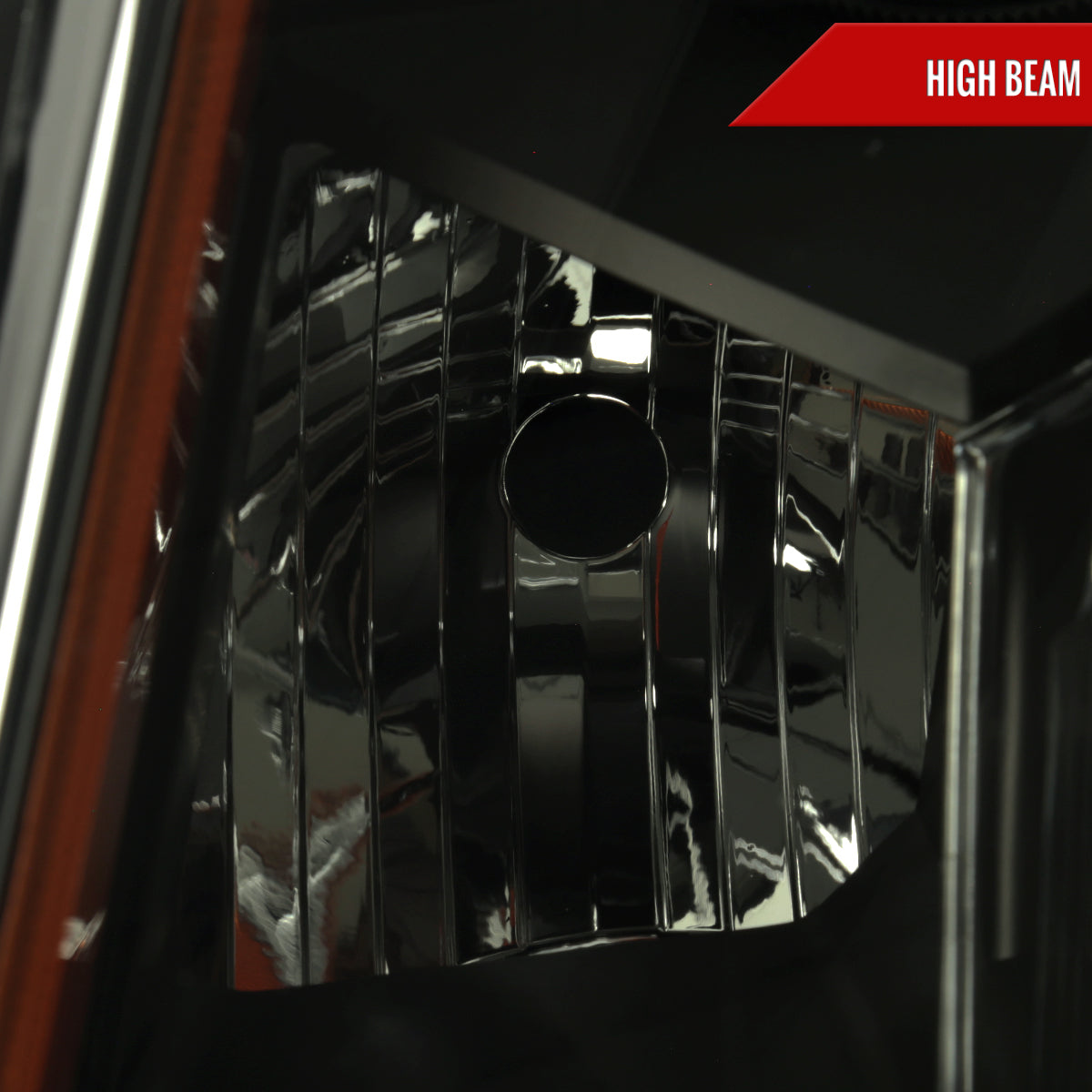 2013 Cadillac SRX Spec-D black headlights