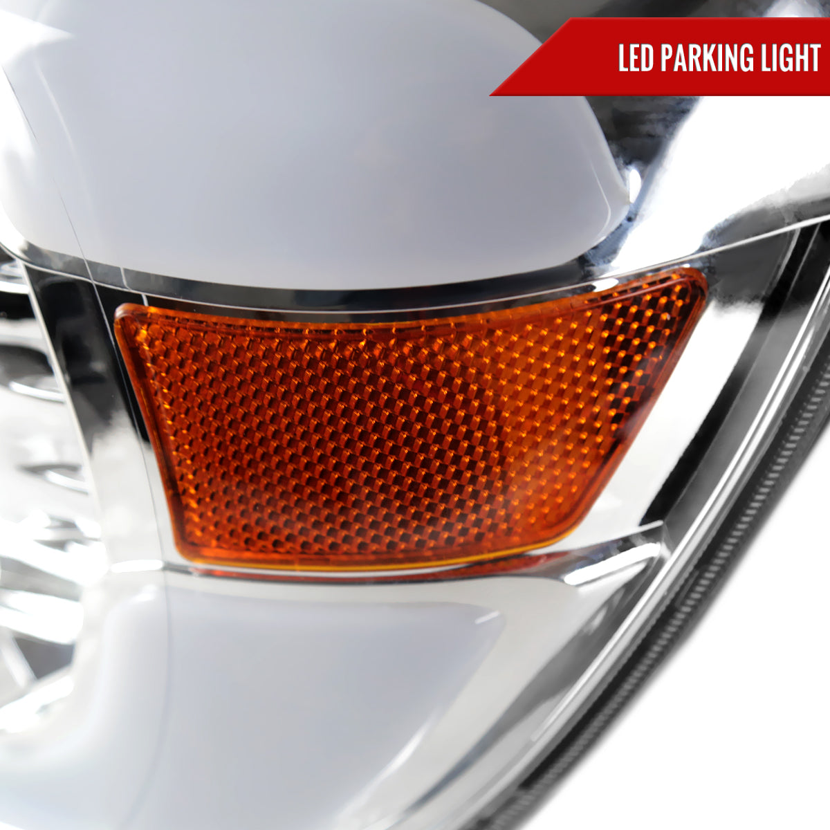 Spec-D 05 Tacoma chrome LED bar headlights