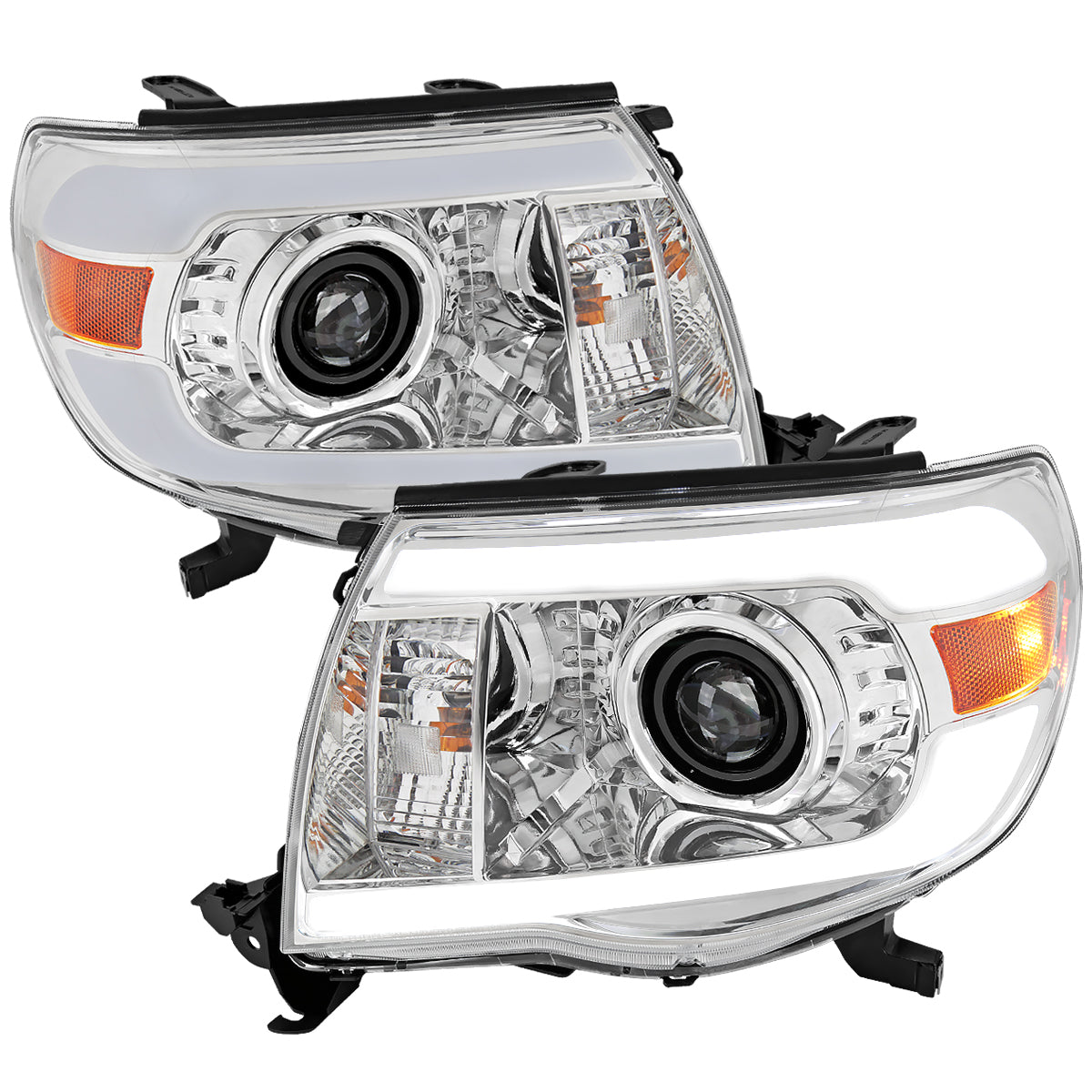 Spec-D 2005 Tacoma chrome headlights upgrade