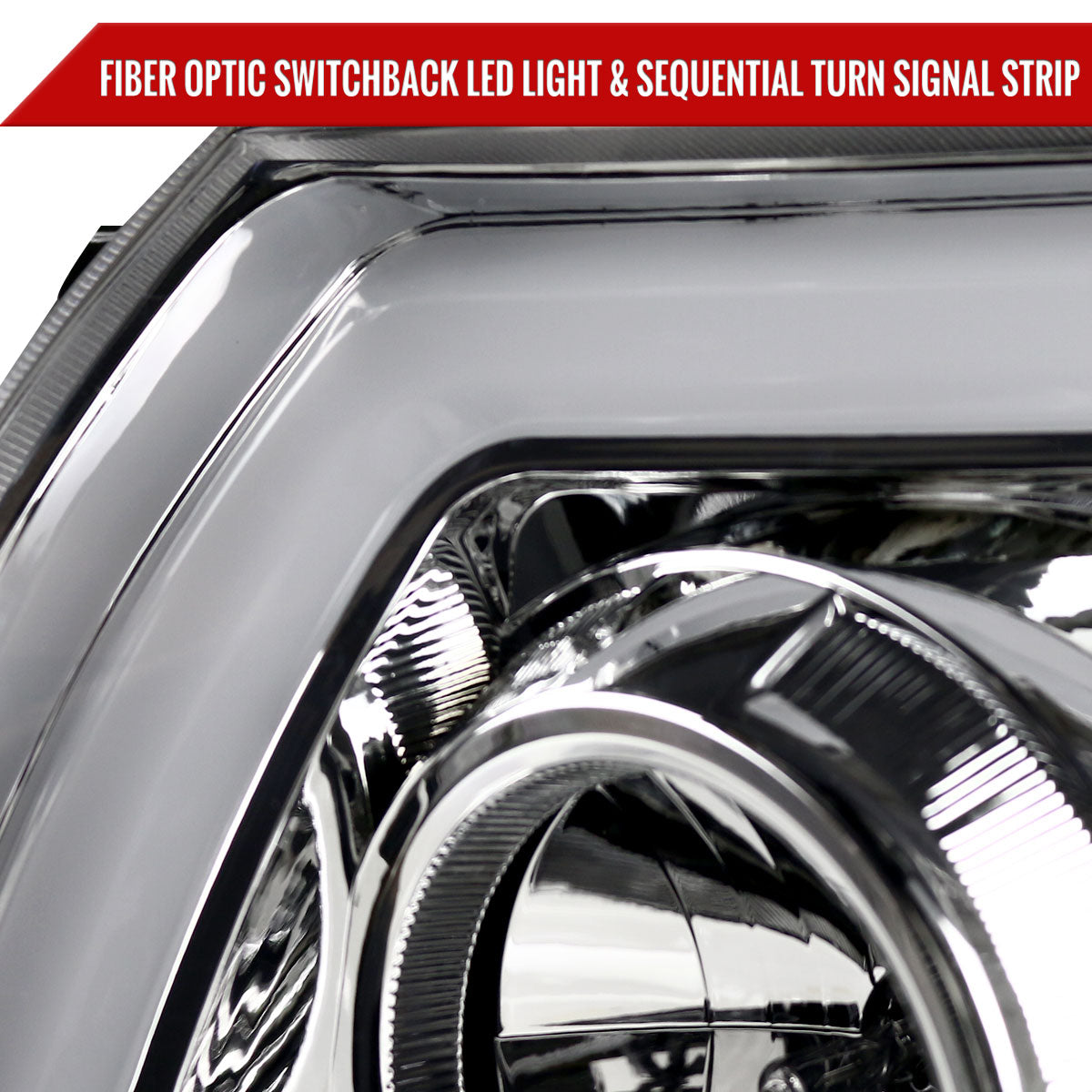 Spec-D 2009 Tacoma chrome custom headlights
